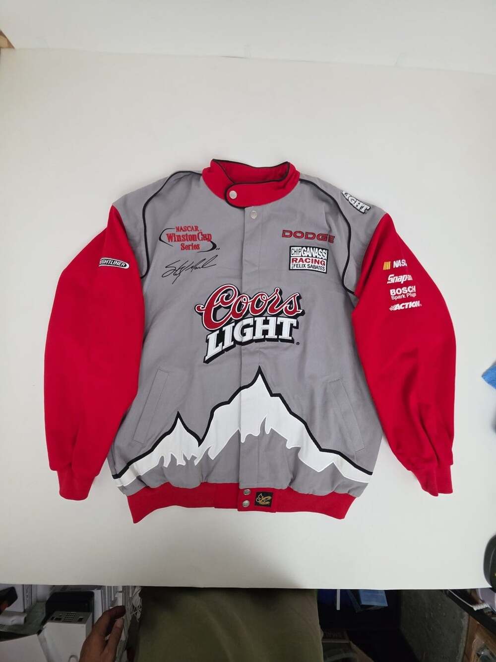 Coors Light NASCAR Winston Cup Series Racing Jacket XL